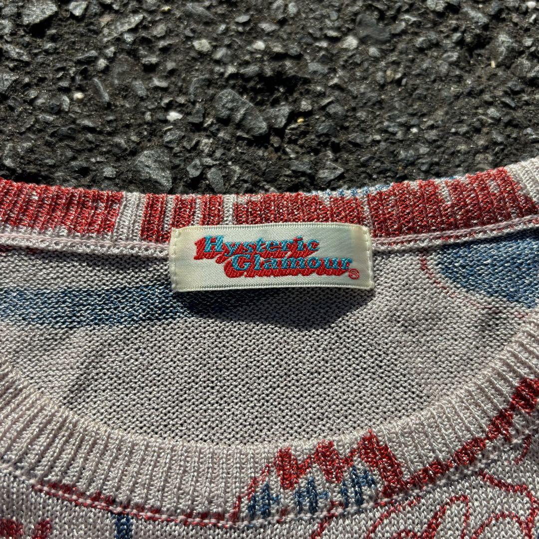 90s Hysteric Glamour 長袖 Tシャツ ボーダー 初期 Y2K - メルカリ
