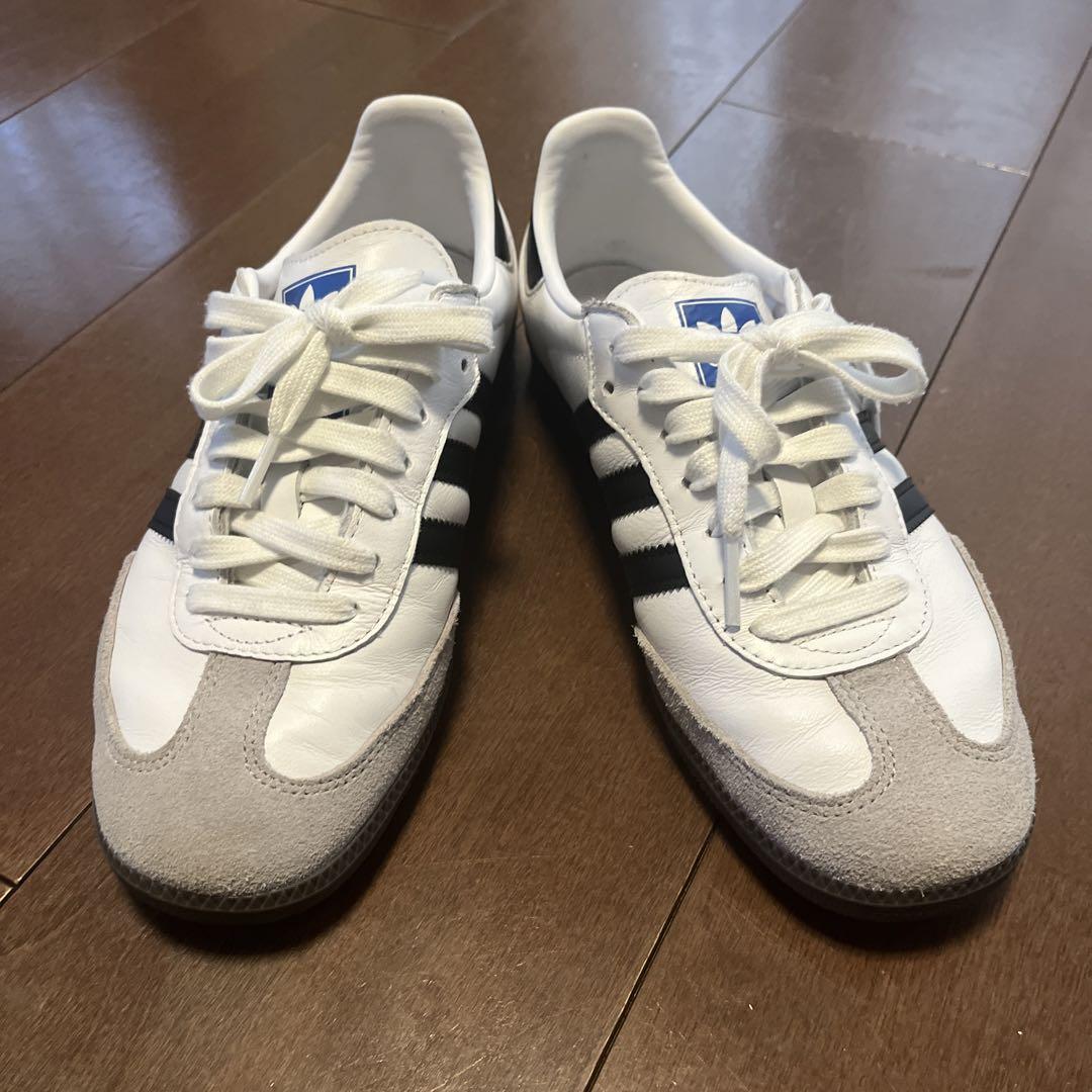 adidas Samba OG Cloud White サンバ 24cm - 靴割引