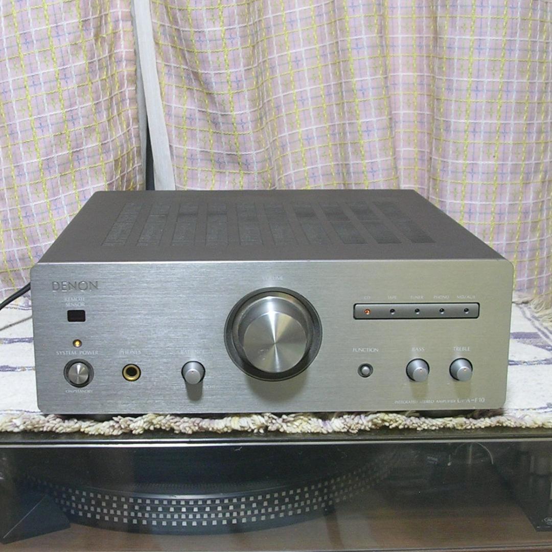 DENON プリメインアンプ UPA-F10 整備品>DENON UPA-F10 プリメインアンプ本体のみ - メルカリ