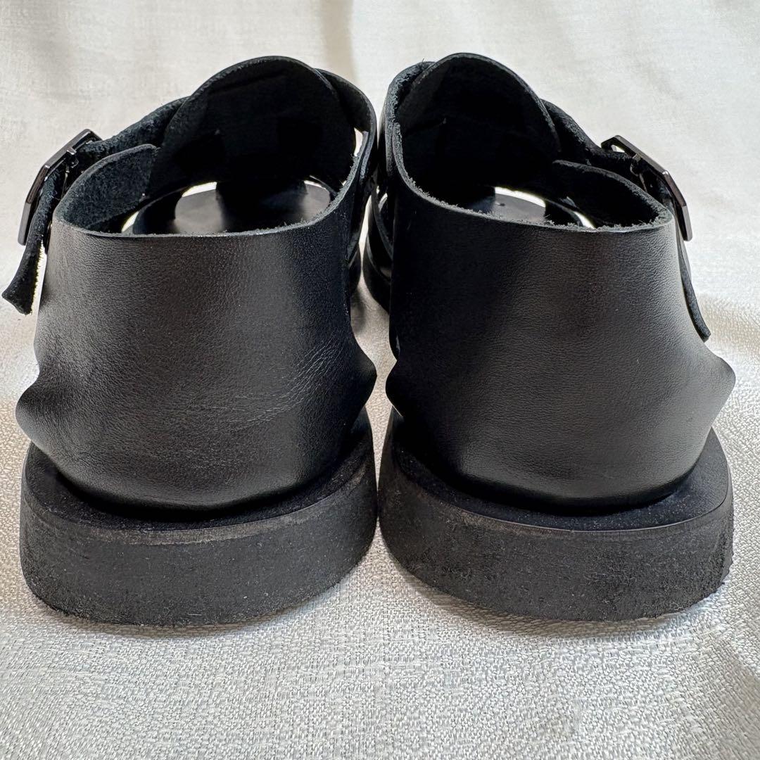 eder shoes グルカサンダル 編み込みレザー イタリア製 試着のみ