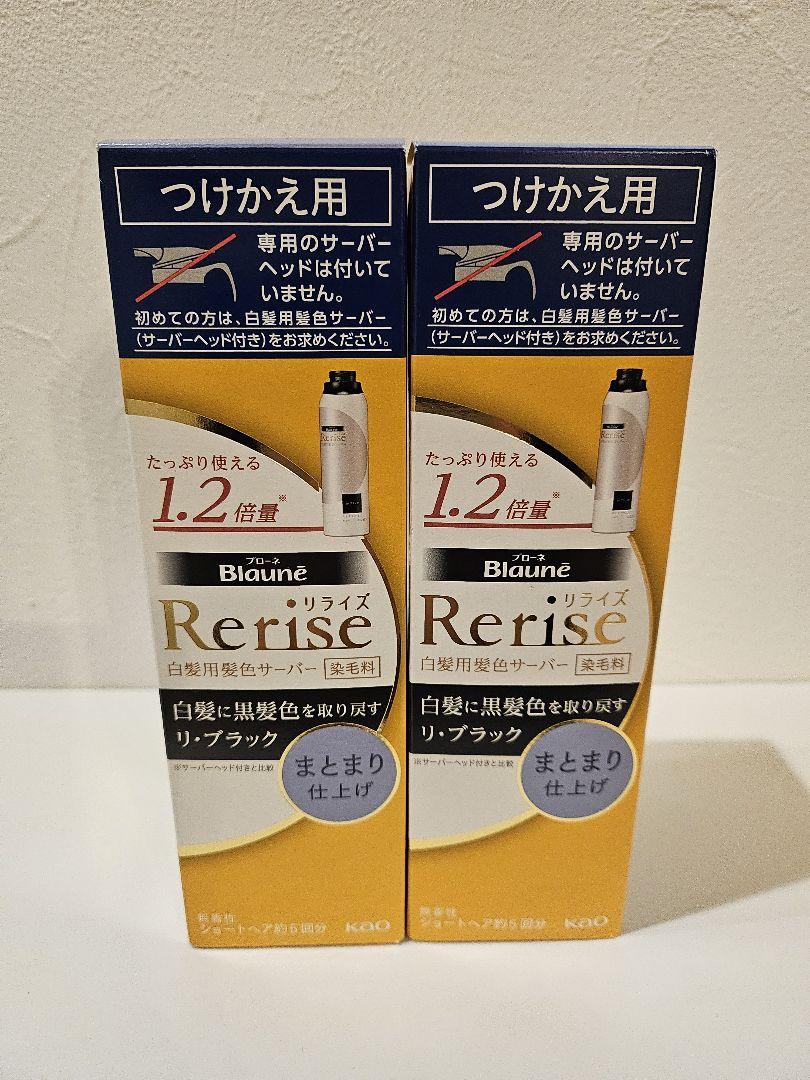 ☆新品☆リライズ 白髪用髪色サーバー リ・ブラック まとまり仕上げ つけかえ用