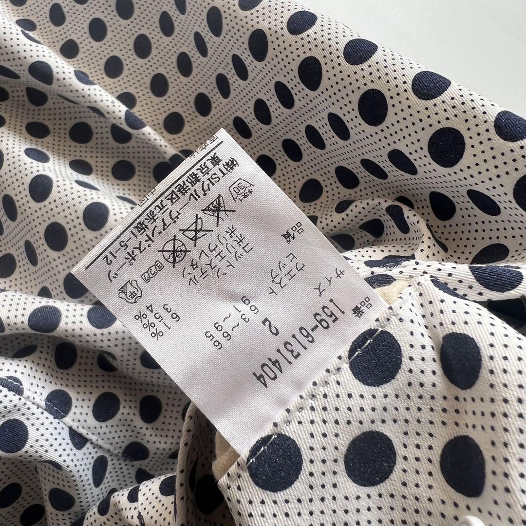 パーリーゲイツ マスターバニー ドット 水玉 ゴルフパンツ L 2