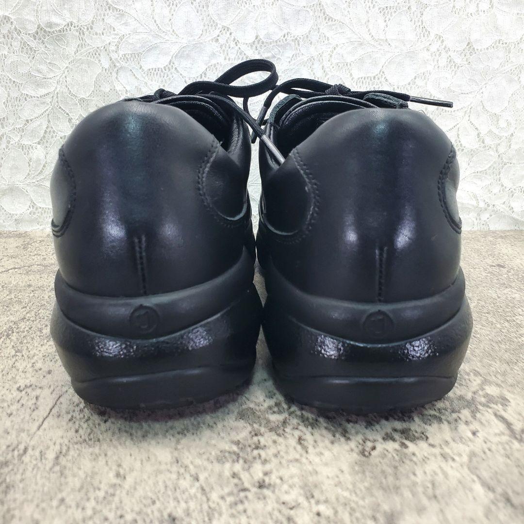 【Joya】Tokyo II スイス製 コンフォートシューズ 黒 23.5cm