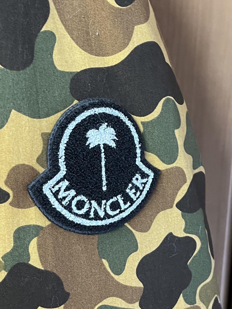 Palm angels ×Moncler ジーニアスオーバージャケット 迷彩柄