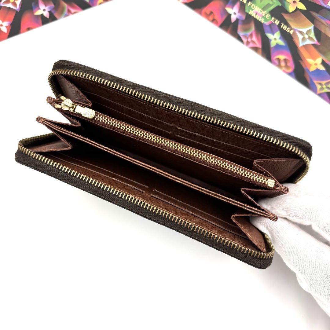 【極美品】ルイヴィトン モノグラム ジッピーウォレット ラウンドファスナー N4 極美品】ルイヴィトン ジッピーウォレット モノグラム ラウンド
