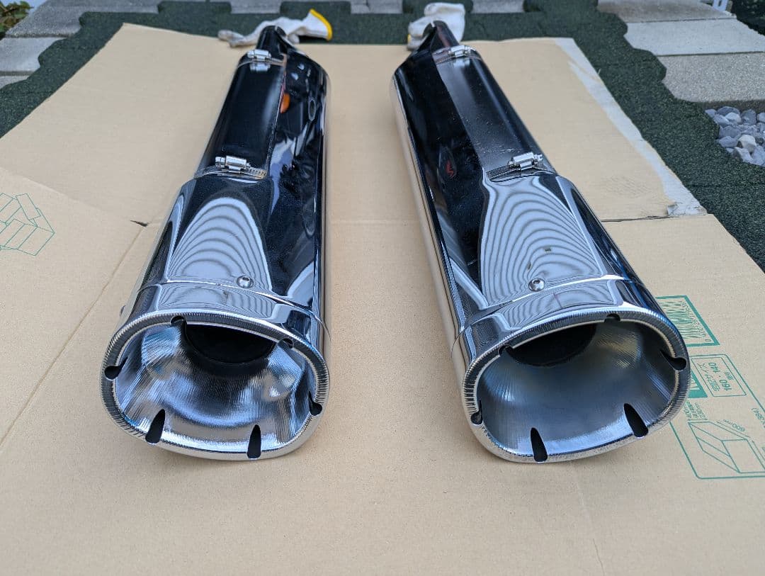 ハーレー ツーリング95-16 バンス&ハインズ モンスターオーバルマフラー ハーレー ツーリング95-16 バンス&ハインズ モンスターオーバルマフラー