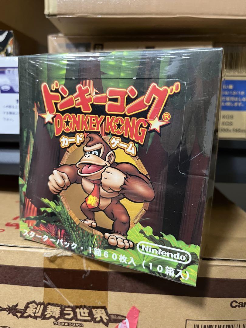 ドンキーコング 初期 カードゲーム スターターセット パック 新品未開封 box ドンキーコング 初期 カードゲーム スターターセット パック
