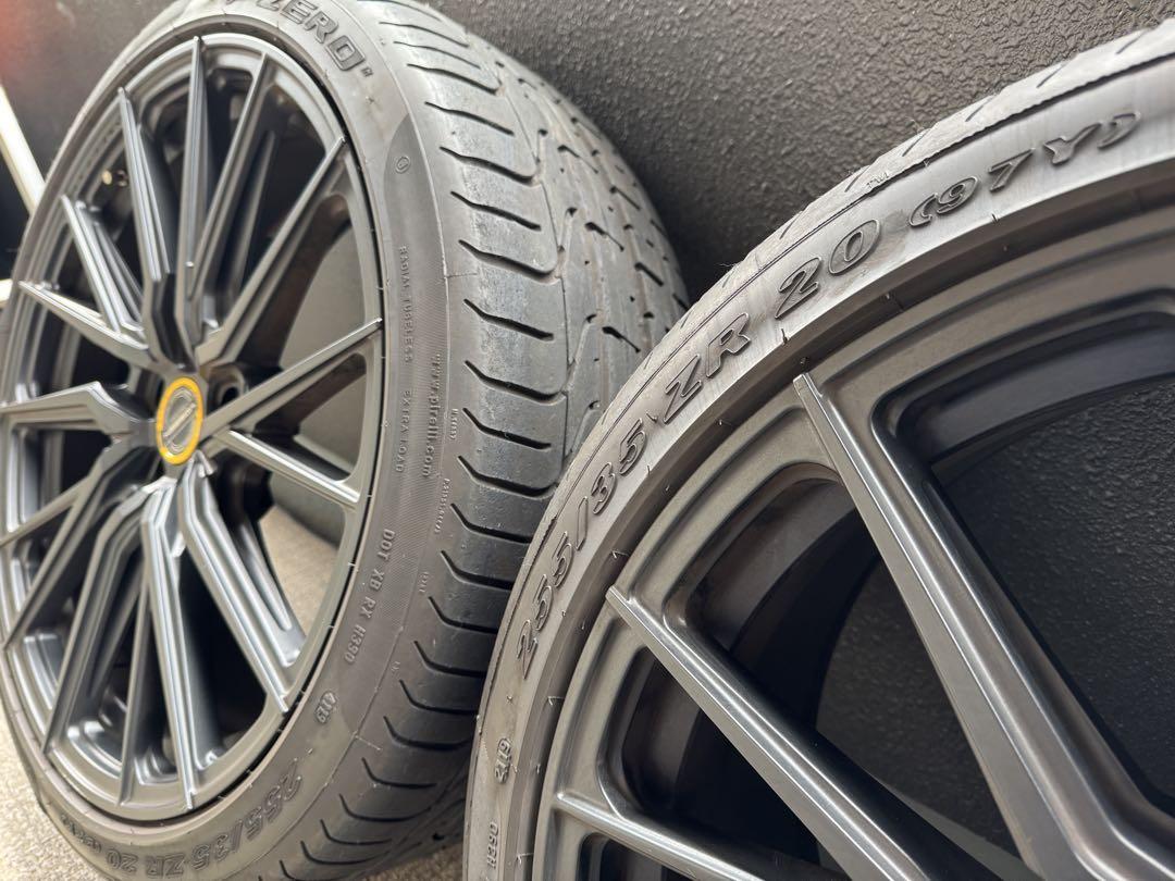美品！希少！VOSSEN HF-4T 9J+45/10.5J+35 PCD108