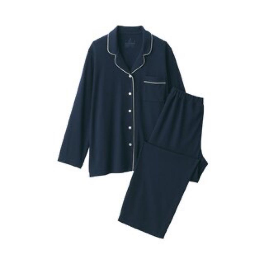 新品 無印 婦人 脇に縫い目のない なめらかカットソー長袖