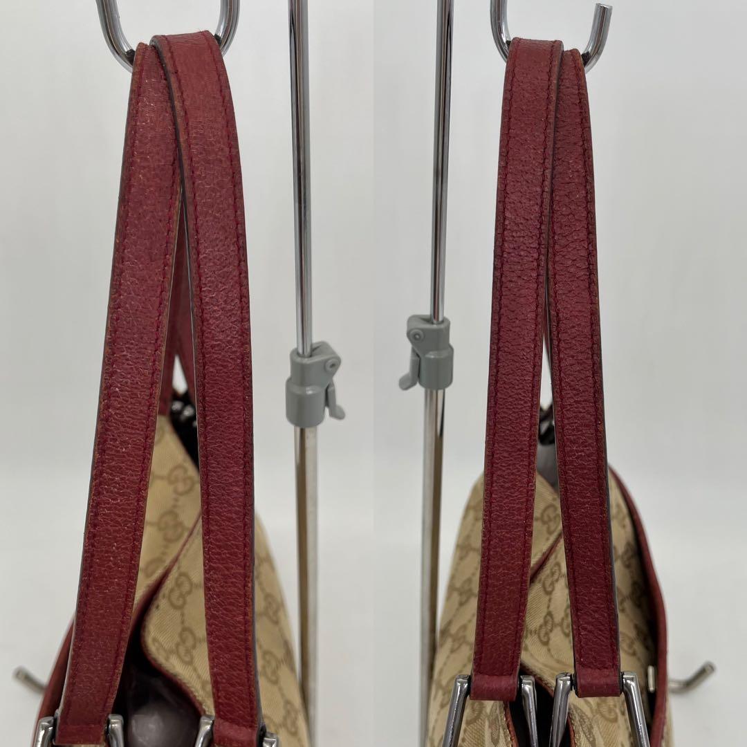 GUCCI トートバッグ ショルダー 肩掛け GGキャンバス エクリプス