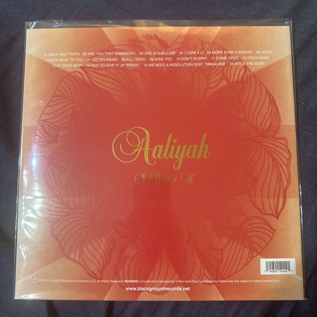 洋楽 AALIYAH / I Care 4 U