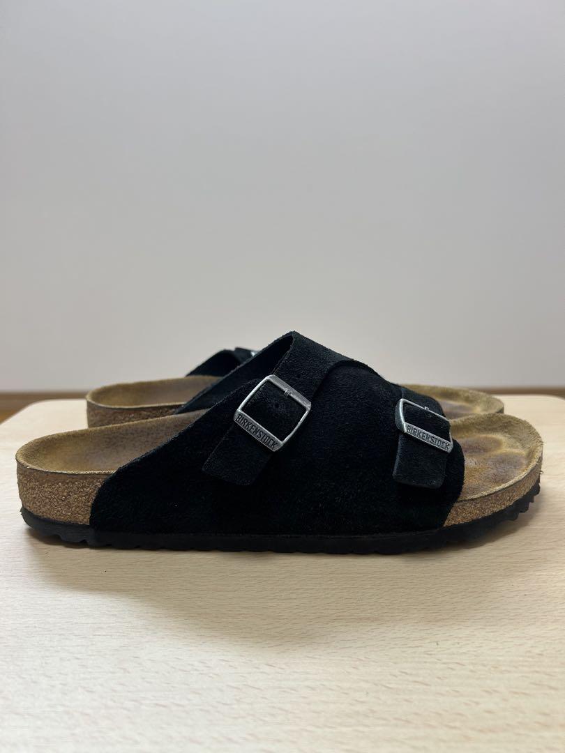 BIRKENSTOCK ビルケン チューリッヒ 42 黒 ブラック スウェード