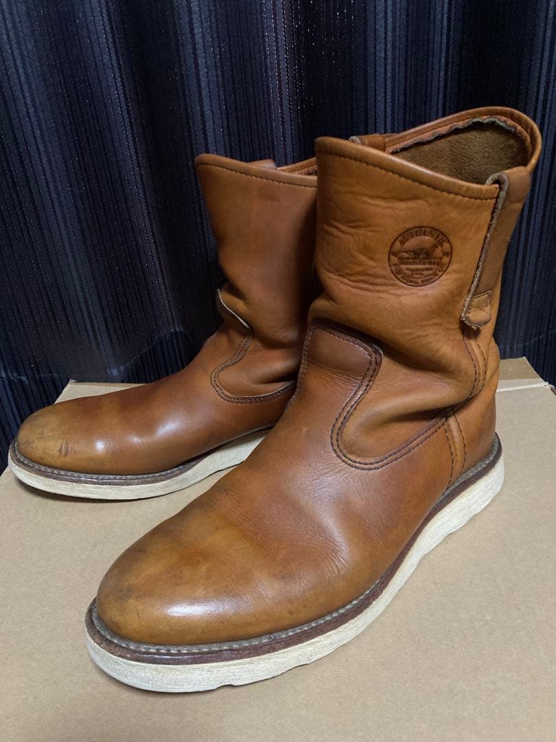 レッドウイング ペコス 97年 緑犬タグ 犬刻印 US8 2626cm RED WING