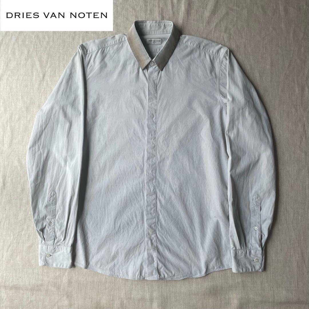 １着でも送料無料 DRIES VAN NOTEN ドリスヴァンノッテン 襟切り替え