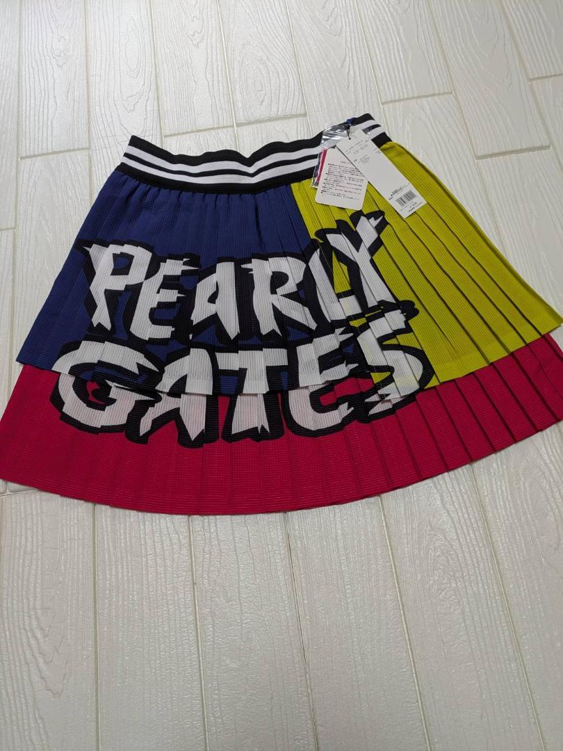 【新品】PEARLY GATES プリーツスカート サイズ１
