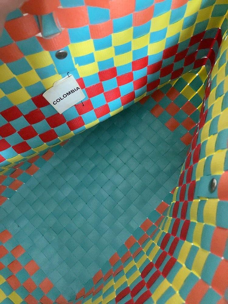 定番　MARNI マルニ カラフル　マルチカラー　かごバッグ ハンドバッグ