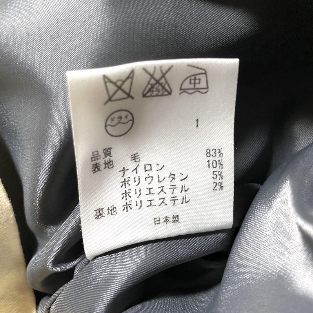 良品✨23区 ビジネススーツ セットアップ ストライプ グレー M