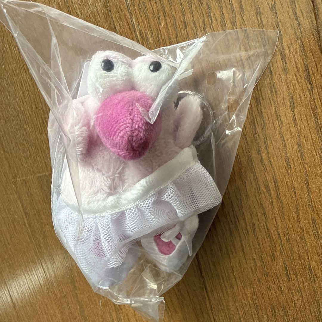 画像実物 ニキ NICI ぬいぐるみキーリング バレリーナ　フィギュアペンポーチ PLAZA ニキ NICI ぬいぐるみキーリング バレリーナ ハチドリ