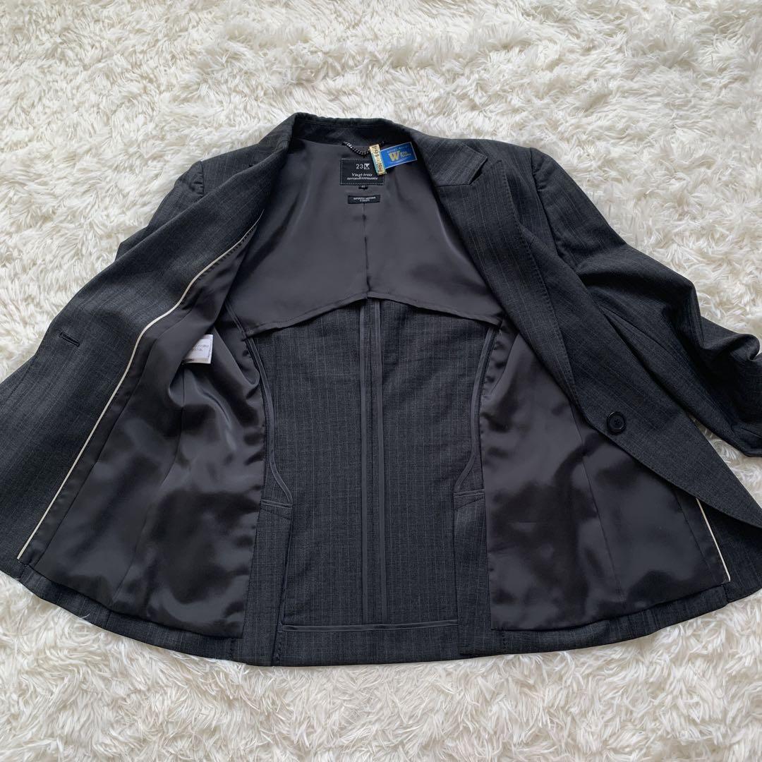 超美品　23区　スーツ セットアップ 定価5万円　40 44 Lサイズ