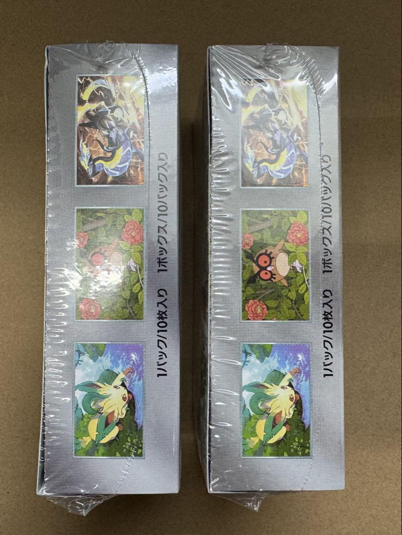 ポケモンカードゲーム テラスタルフェスex 2BOX シュリンク付き 未開封