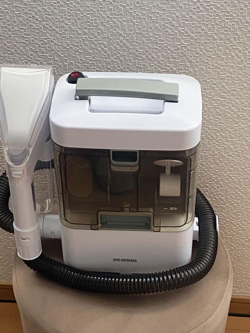 【美品】 アイリスオーヤマ リンサークリーナーRNS-300 専用洗剤 付き