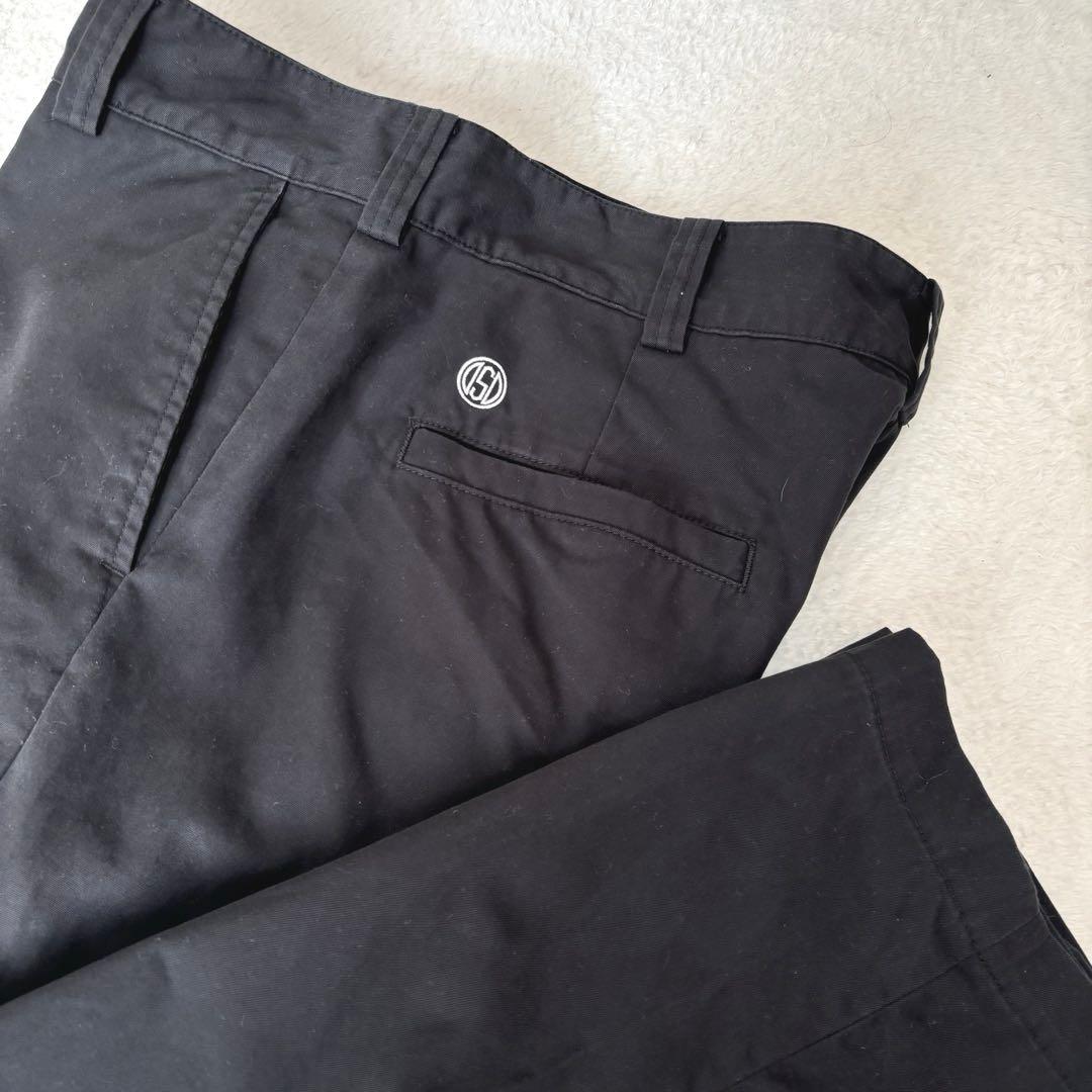 OBSIDIAN オブシディアン ゴルフ テーパードパンツ ゆったり ロゴ刺繍