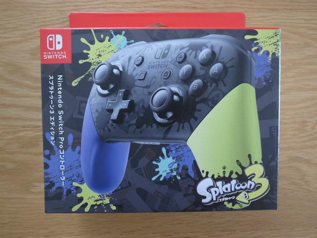 即日発送 新品 Switch Proコントローラー スプラトゥーン3エディション