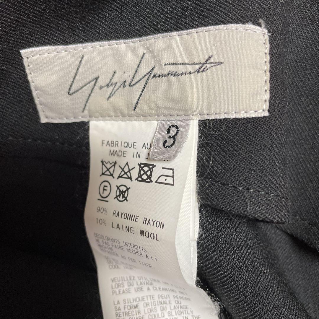 超歓迎 ラップ ヨージヤマモト片方パンツのロングスカート