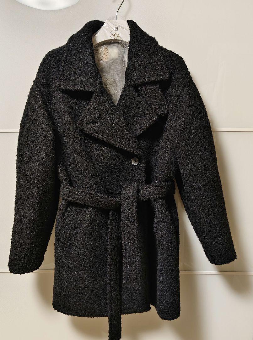 k11/16まで【新品ohotoro Boucle2wayHalfCoat