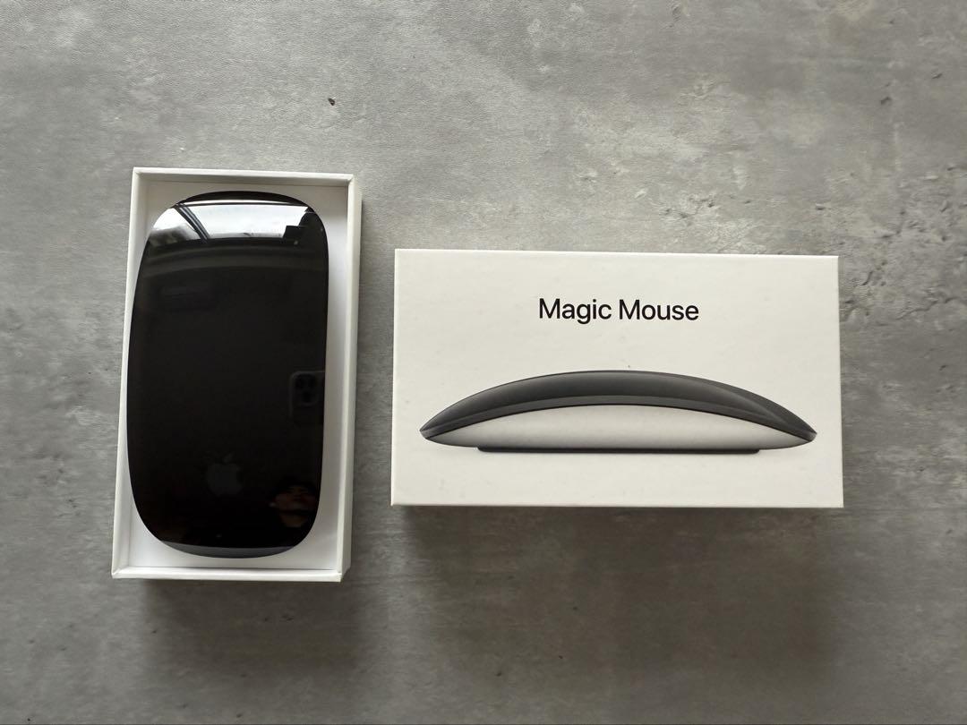 Apple Mac アップル マック マウス Magic Mouse 3 ワイヤレス Multi-Touch対応 純正 ブラック MMMQ3J/A  A1657 : StoneGold - 通販 - Yahoo!ショッピング