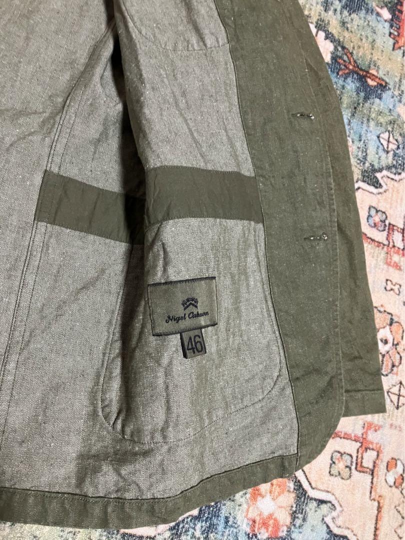 ジャケット・アウター NigelCabourn HOSPITAL JACKET COTTONLINEN