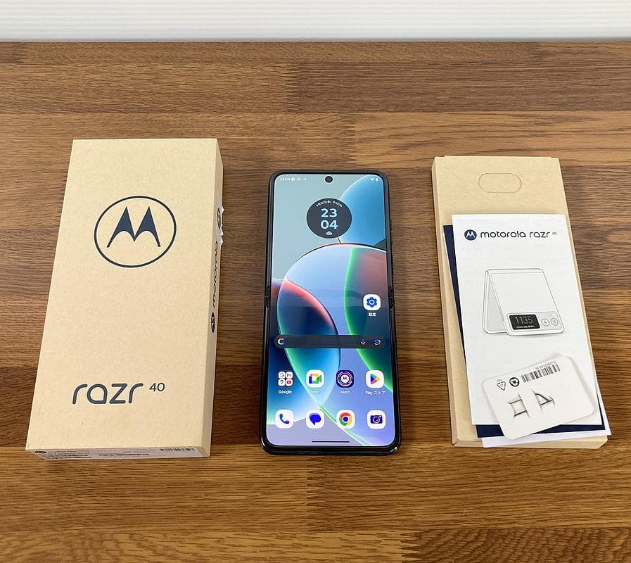 Motorola razr 40 8GB 256GB 折りたたみスマホ