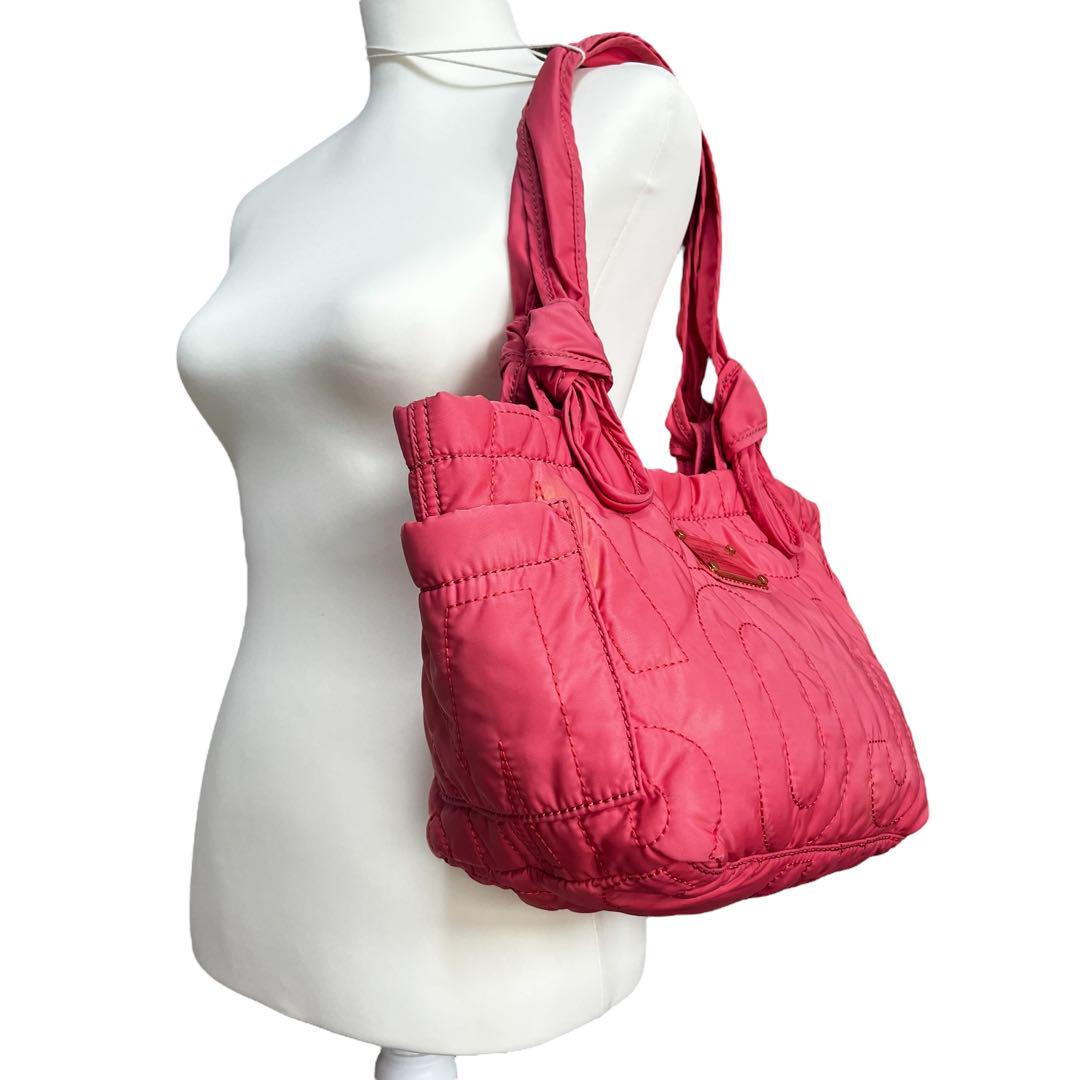 MARC BY MARC JACOBS トート 肩掛け ステッチ ピンク 815 - メルカリ