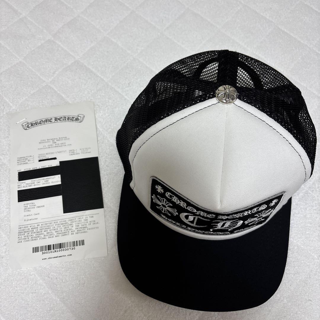 クロムハーツホノルル店購入☆新品CHROME HEARTS トラッカーキャップ