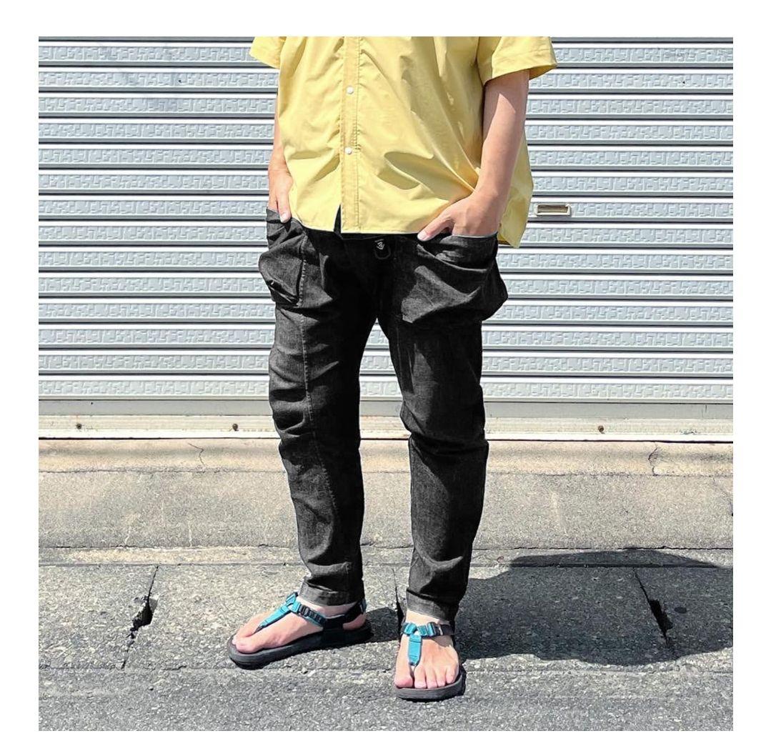 希少 トラヤイクイップメント 365 BLACK DENIM サイズML 希少 トラヤイクイップメント 365 BLACK DENIM サイズML