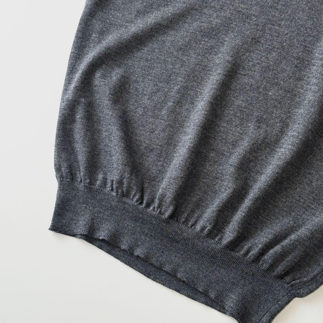 GRAN SASSO グランサッソ ウール 12ゲージ クルーネック ニット GRAN SASSO グランサッソ ウール 12ゲージ クルーネック ニット