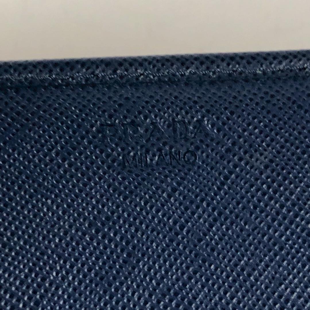 PRADA プラダ サフィアーノ 二つ折り長財布 ブルー レディース ブランド