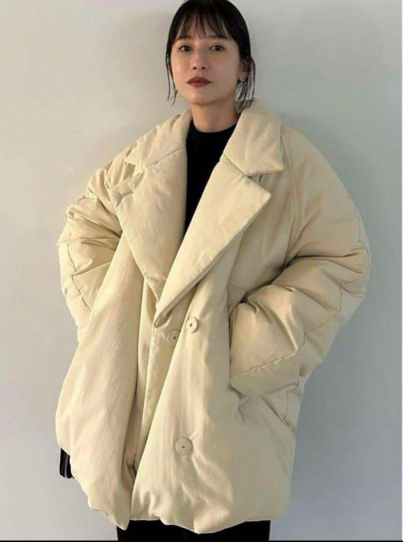 CLANE クラネ　COCOON SHORT DOWN COAT 0