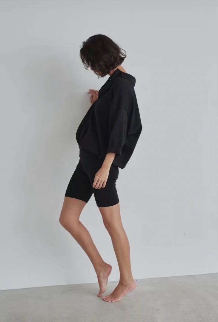 Nala レギンス　High waist half leggings