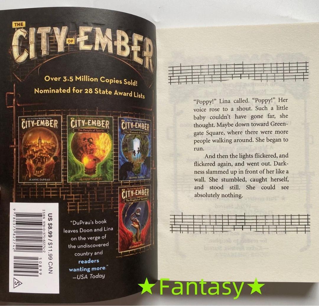 The City of Ember Complete 4冊 英語絵本 洋書 絵本・児童書