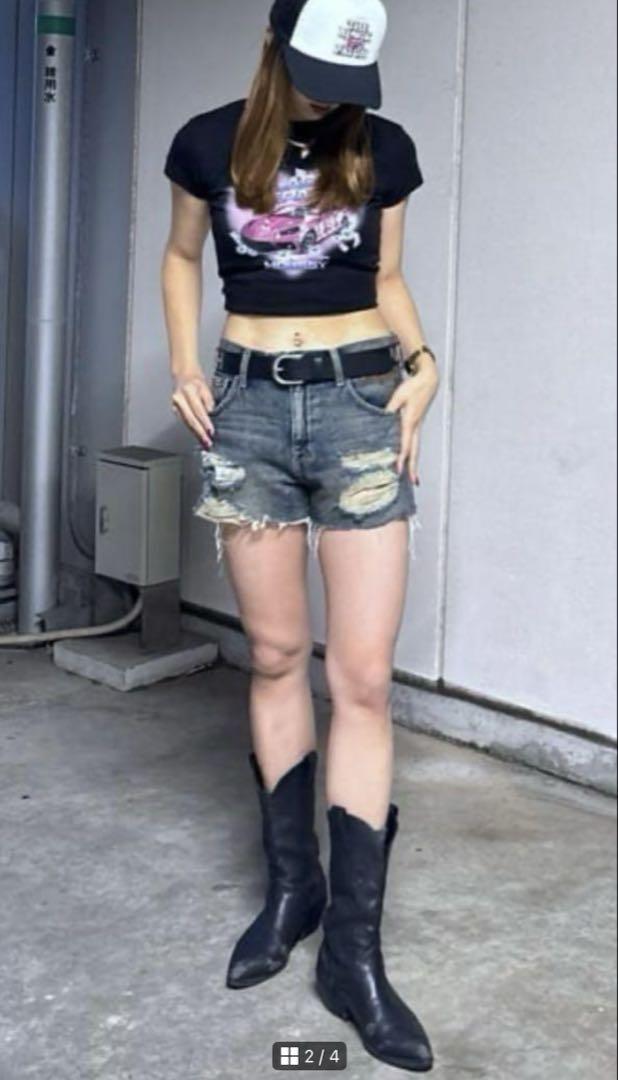MOUSSY BEP グラフィック BABY TEE