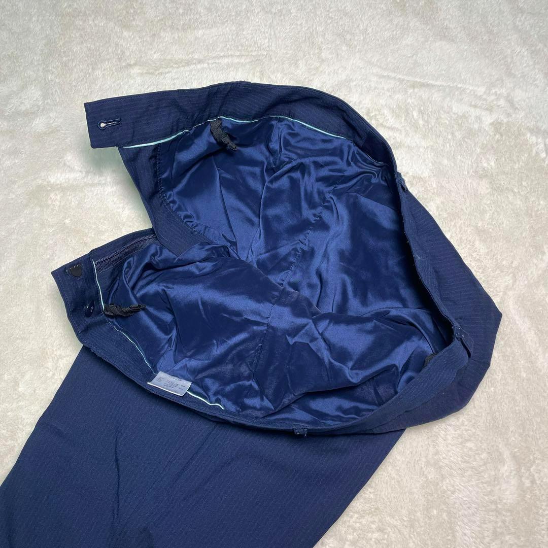 美品 m.f.editorial スーツ 3点セット XL セット ネイビー