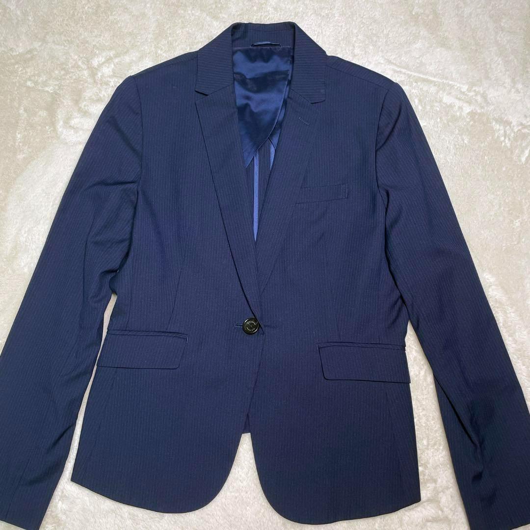 美品 m.f.editorial スーツ 3点セット XL セット ネイビー