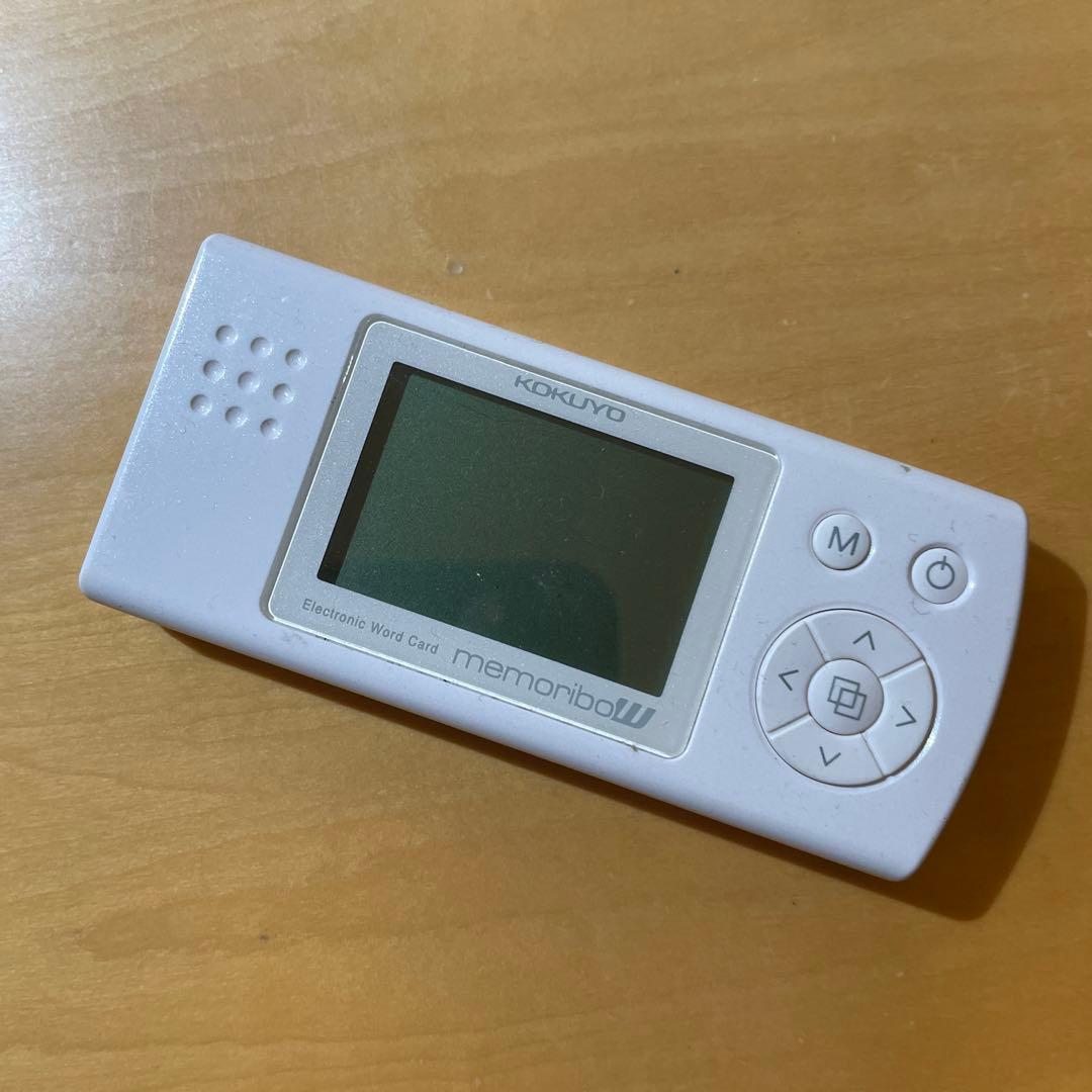 コクヨ 電子単語カード memoribo W メモリボ ダブル NS-DA2W コクヨ電子単語カード memoribo W メモリボ ダブル NS-DA2 - メルカリ