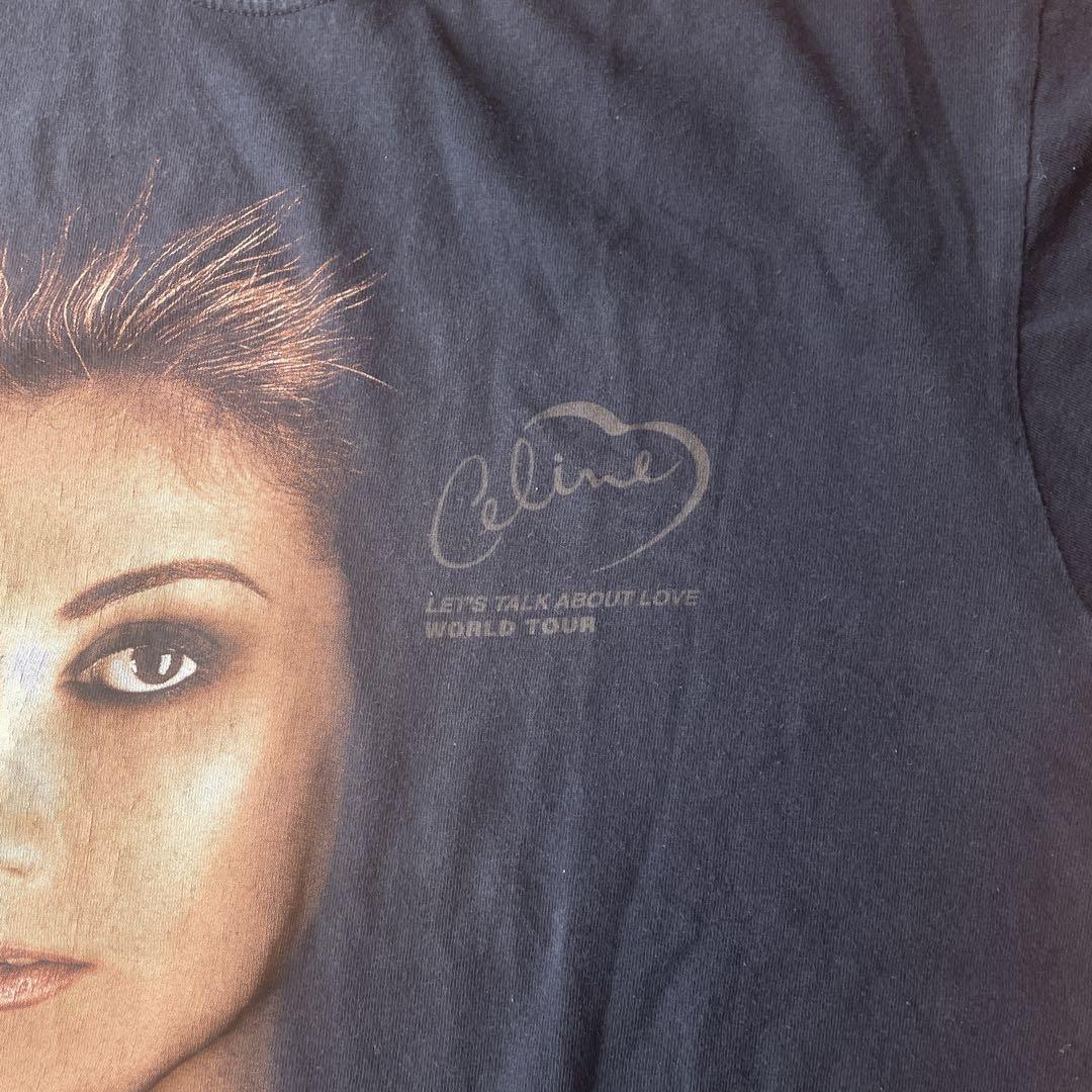 90s vintage CELINE DION シングルステッチツアーTシャツ