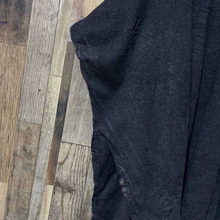 カーハート ロンT 2XL プリント ロゴ グレー tシャツ メンズ 古着 長袖