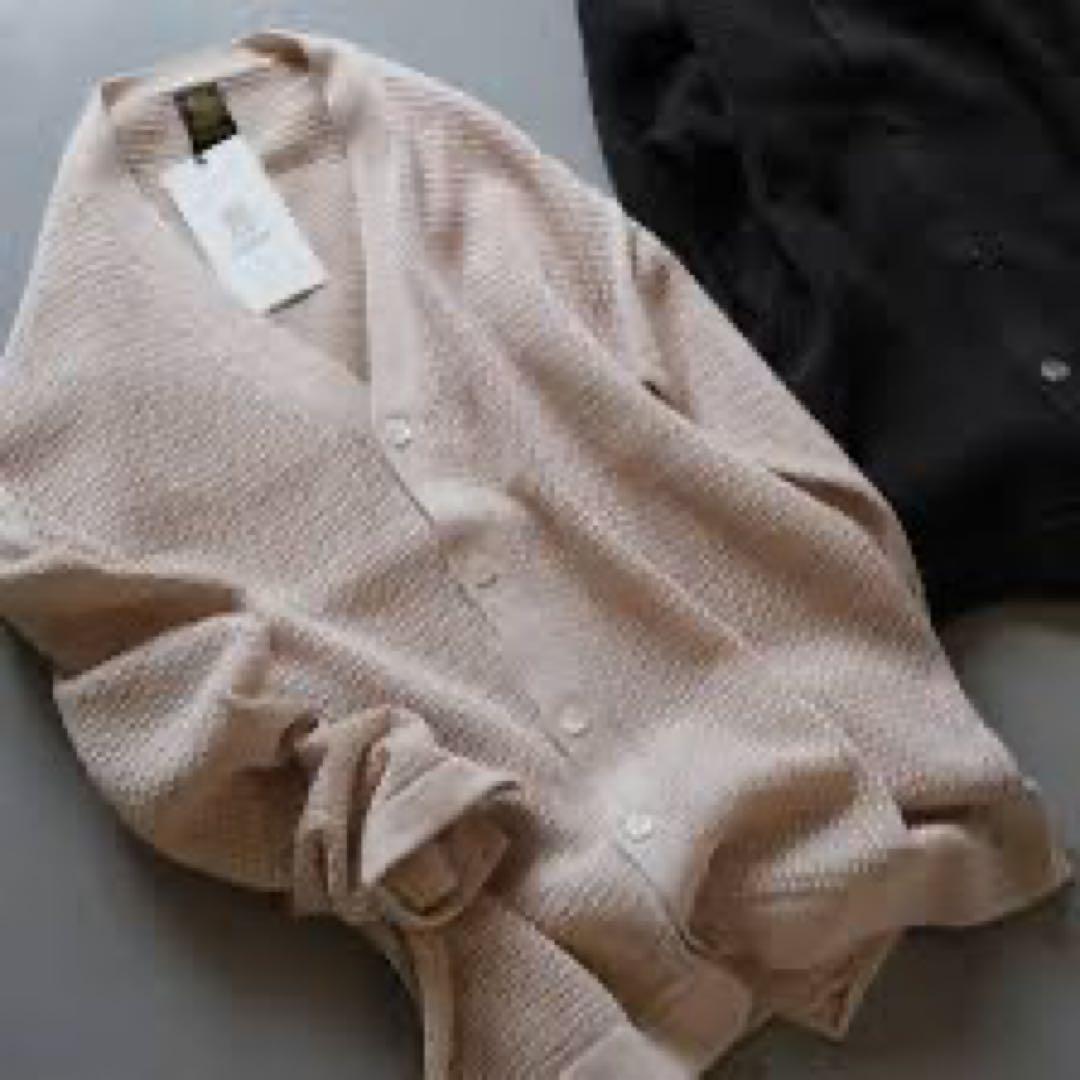 BATONER バトナー サマーニット CARDIGAN カーディガンL