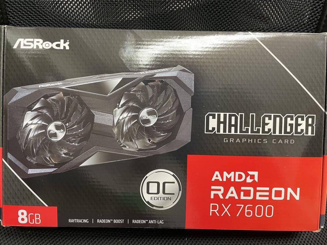 【美品】Radeon RX7600