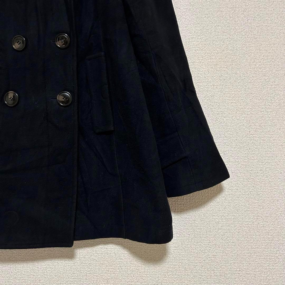 新品同様✨ バーバリー ロンドン ピーコート 44 ウール アルパカ