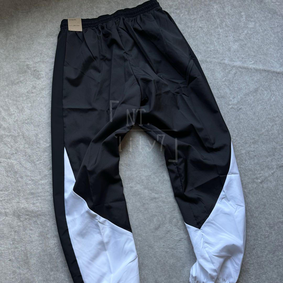 ブラック NIKE パンツ AIR FORCE ウーブン エアフォース M